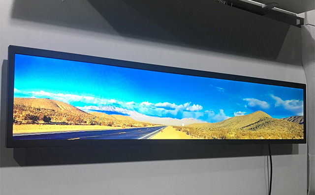 液晶条形屏广告机如何提升品牌影响力？南宫28NG相信品牌力量科技
